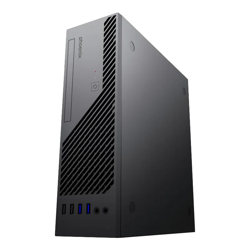 Caja ordenador phoenix lite - s3 micro atx formato ultra slim de 8 litros usb 3.0 fuente 200w incluida