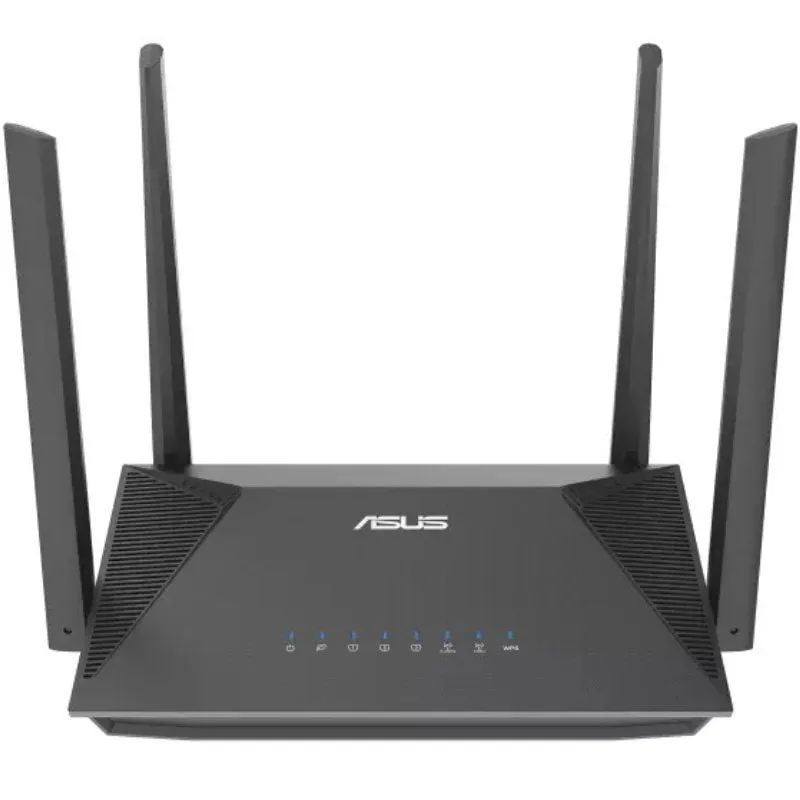 Router Inalámbrico Asus RT-AX52/ WiFi 6/ 1800Mbps/ 2.4GHz 5GHz/ 4 Antenas/ WiFi 802.11ax/ac/n/a/ - n/b/g