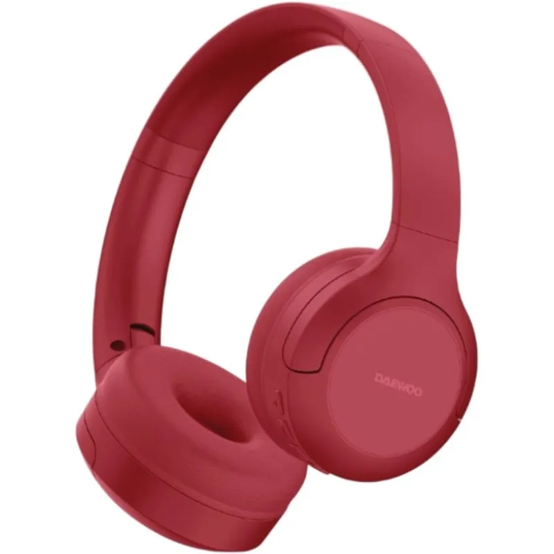Auriculares Inalámbricos Daewoo DW2026/ con Micrófono/ Bluetooth/ Rojos