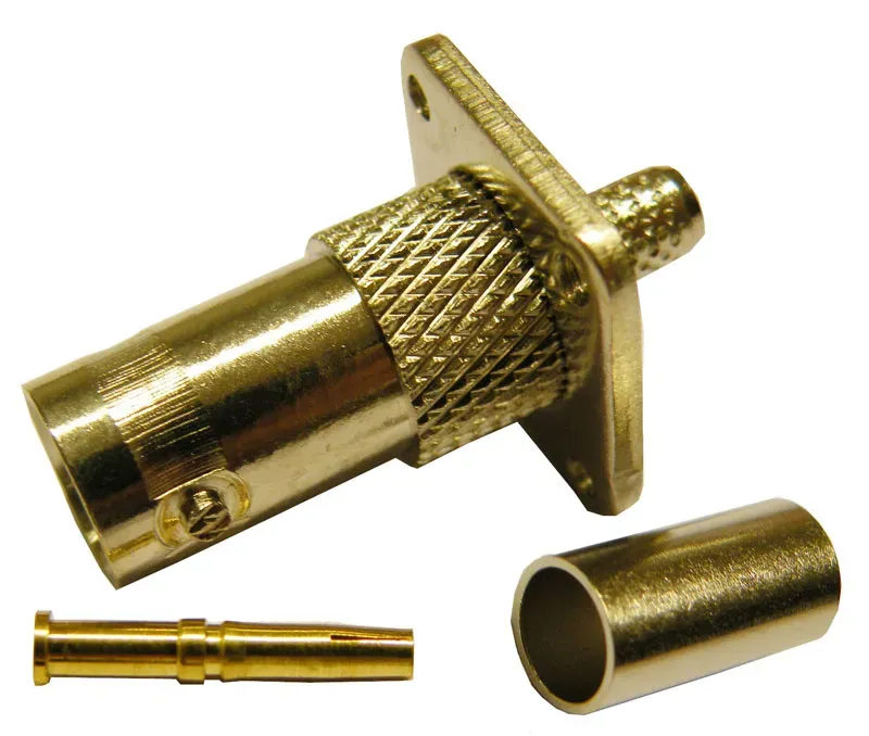 RG-58, BNC HEMBRA CHASIS CRIMPAR