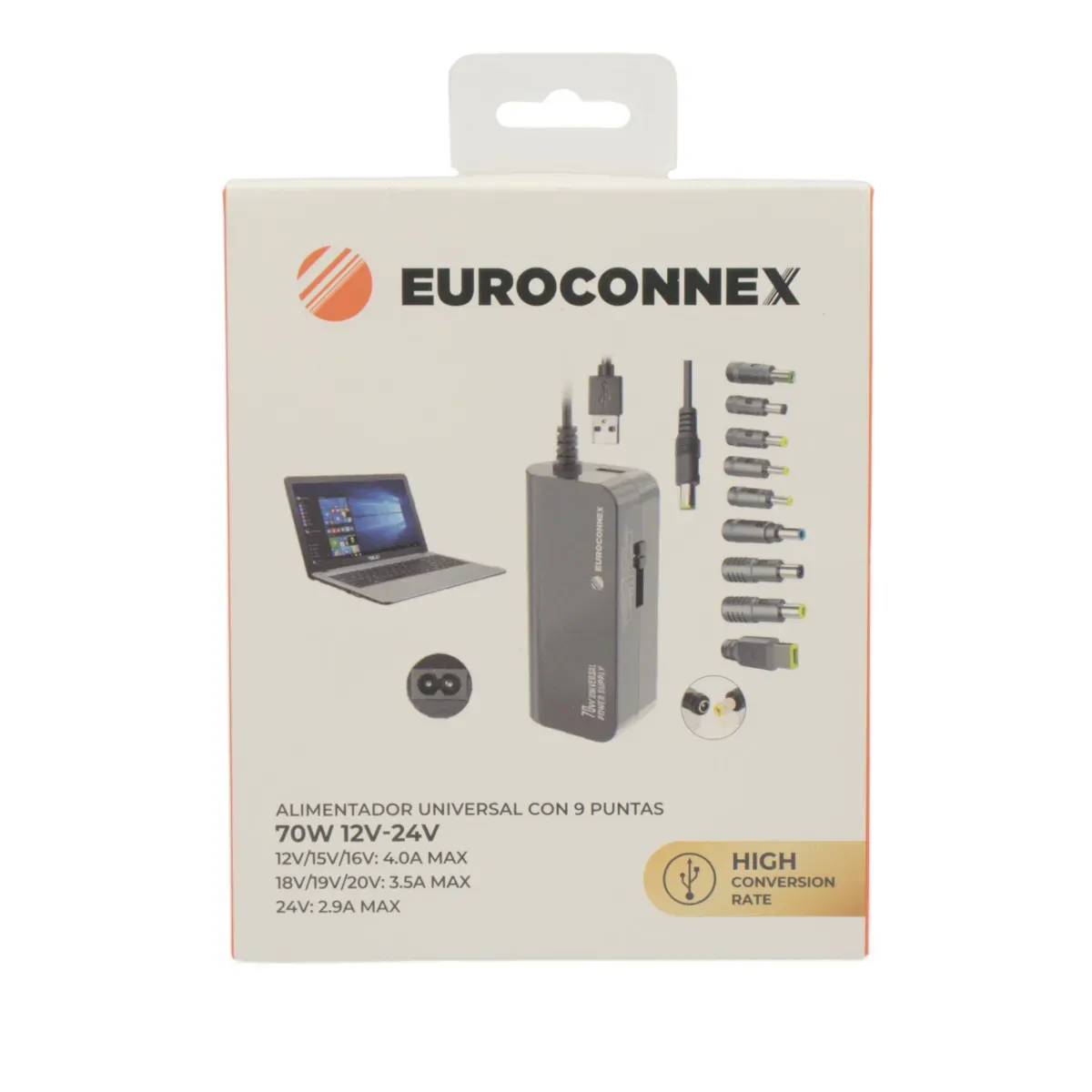 70W 12-24V + USB 2A