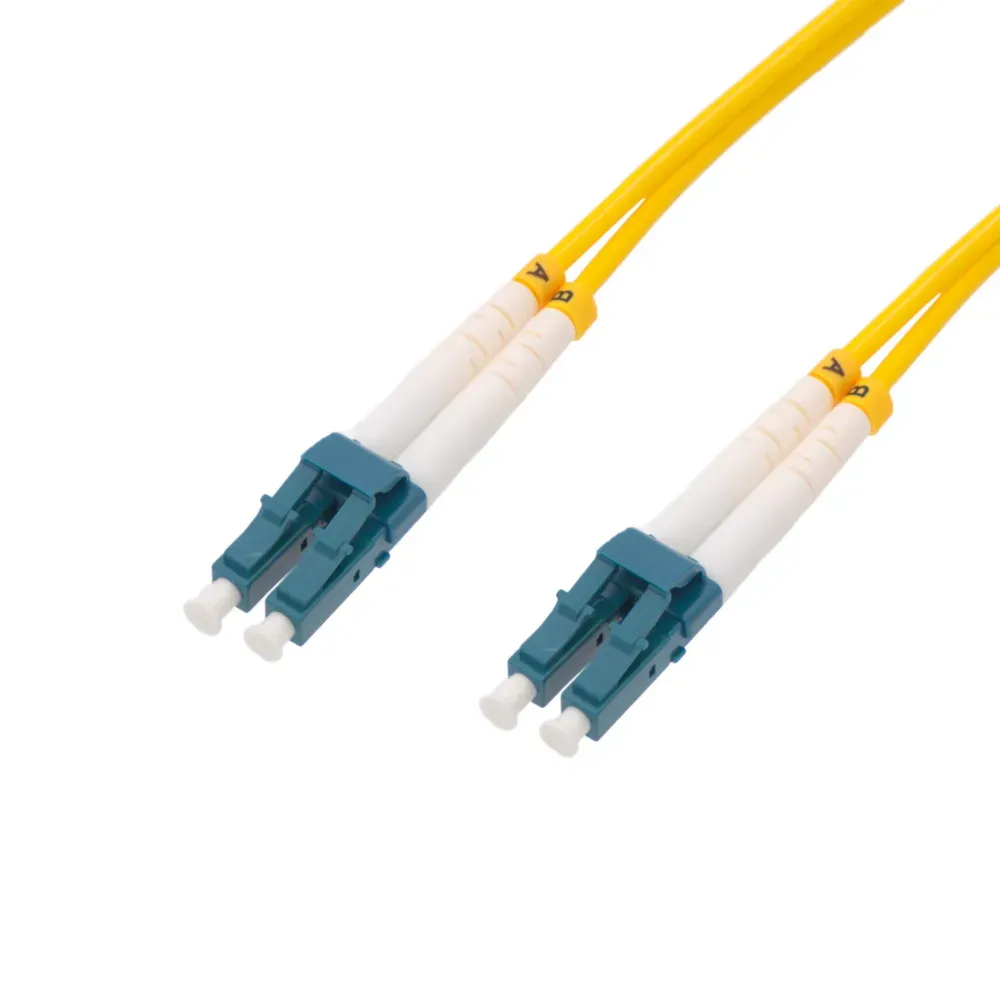 Cable de fibra óptica LC/UPC a LC/UPC Monomodo Duplex, 100m