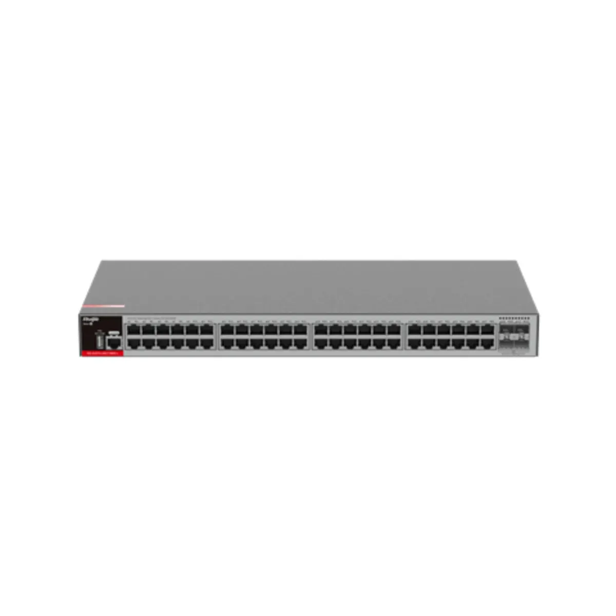 Ruijie Switch Cloud Gestionable L2+ - 48 puertos RJ45 + 4 puertos SFP 2.5 - Velocidad 48 x10/100/1000Mbps + 4 x1000/2500Mbps