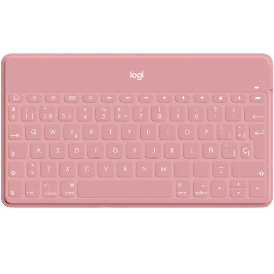 Teclado logitech keys to go wireless inalambrico para iphone ipad y apple tv blush