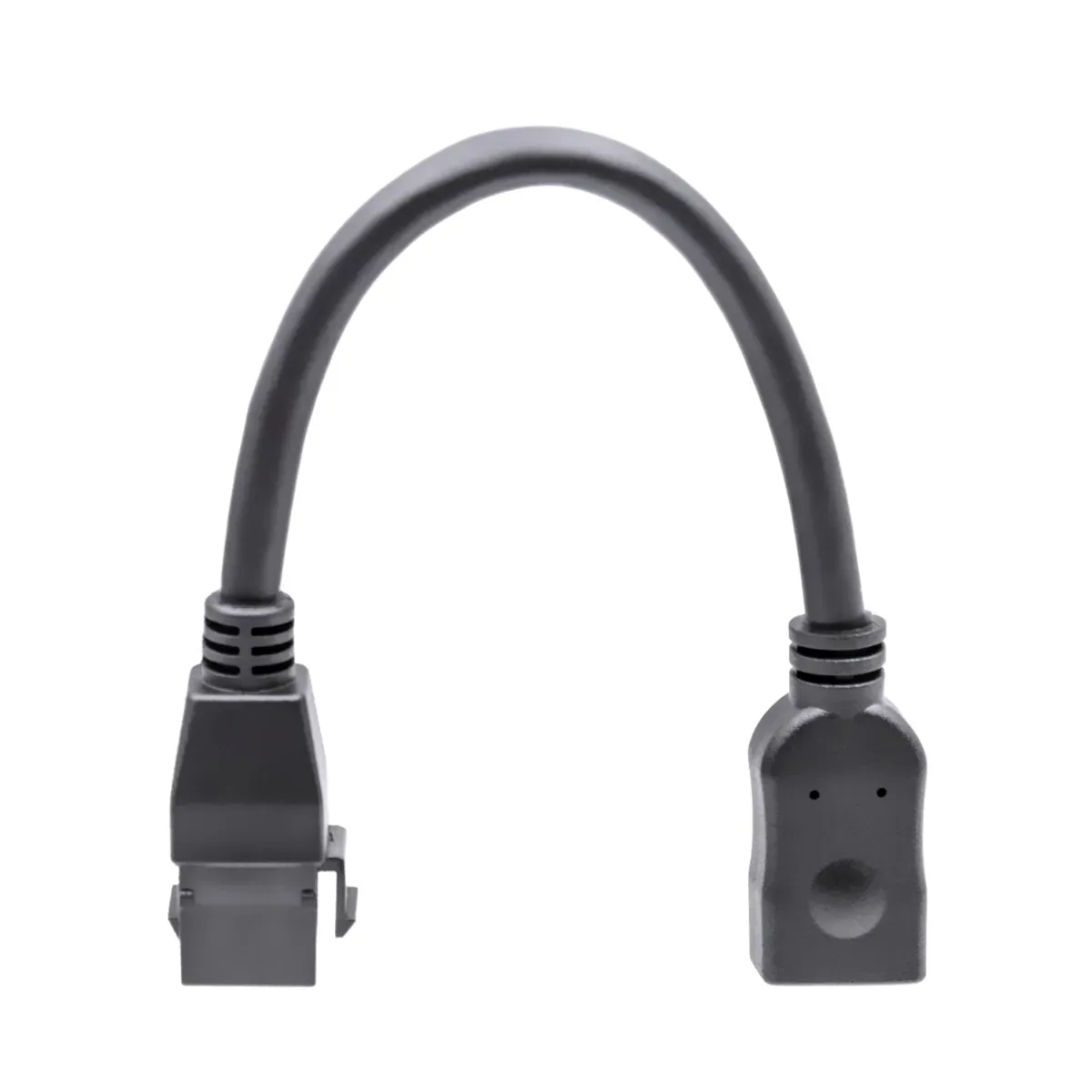 Cable HDMI hembra a hembra Keystone, 15cm.