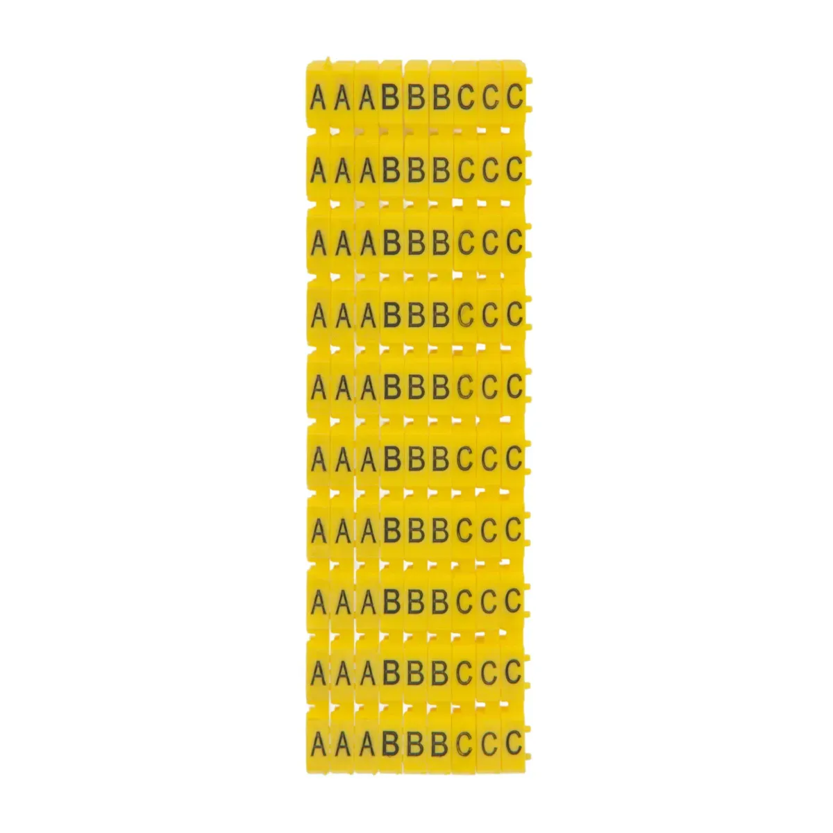 Pack marcadores clip para cable A|B|C [6 a 7.5mm] | 90pcs