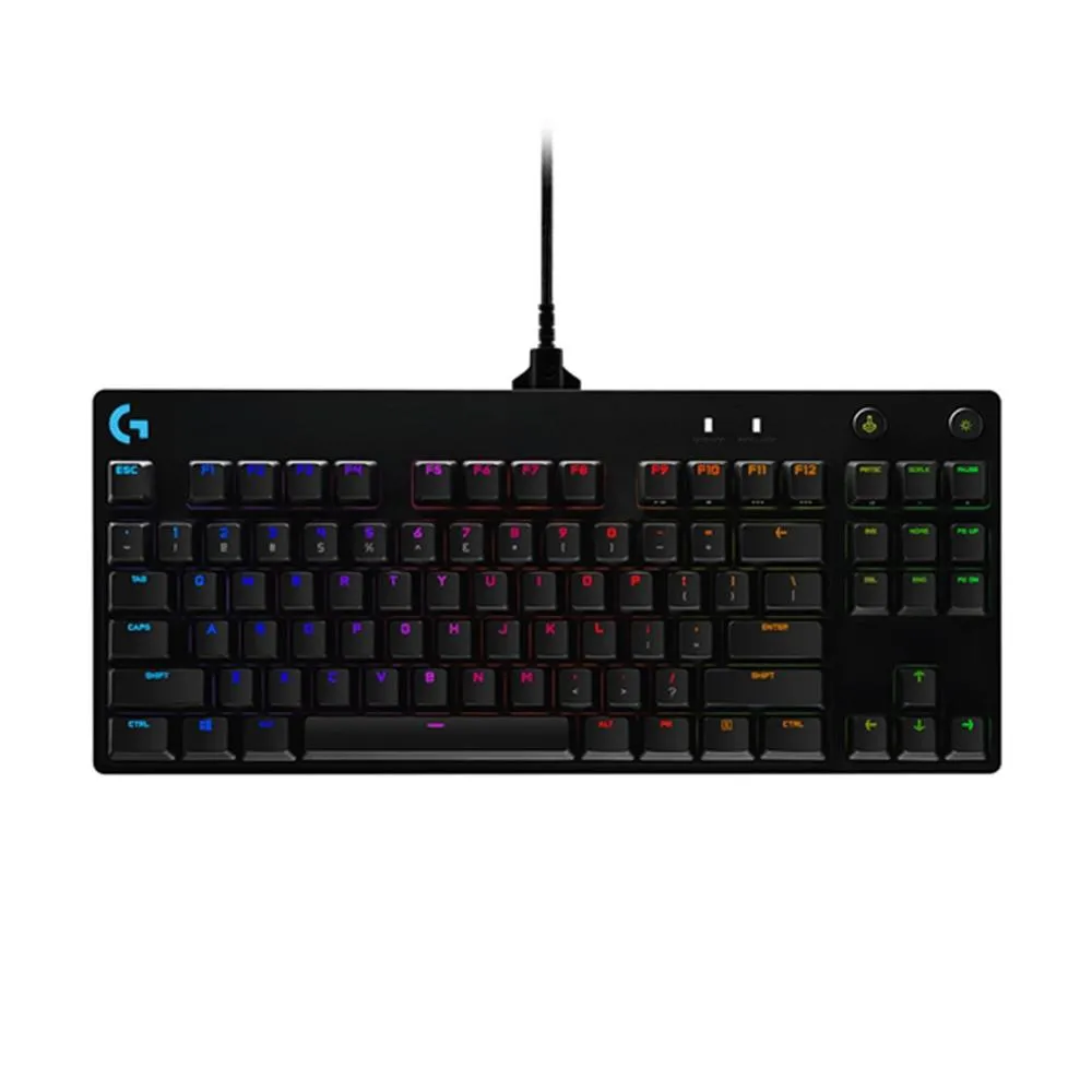 Teclado gaming logitech pro mechanical negro