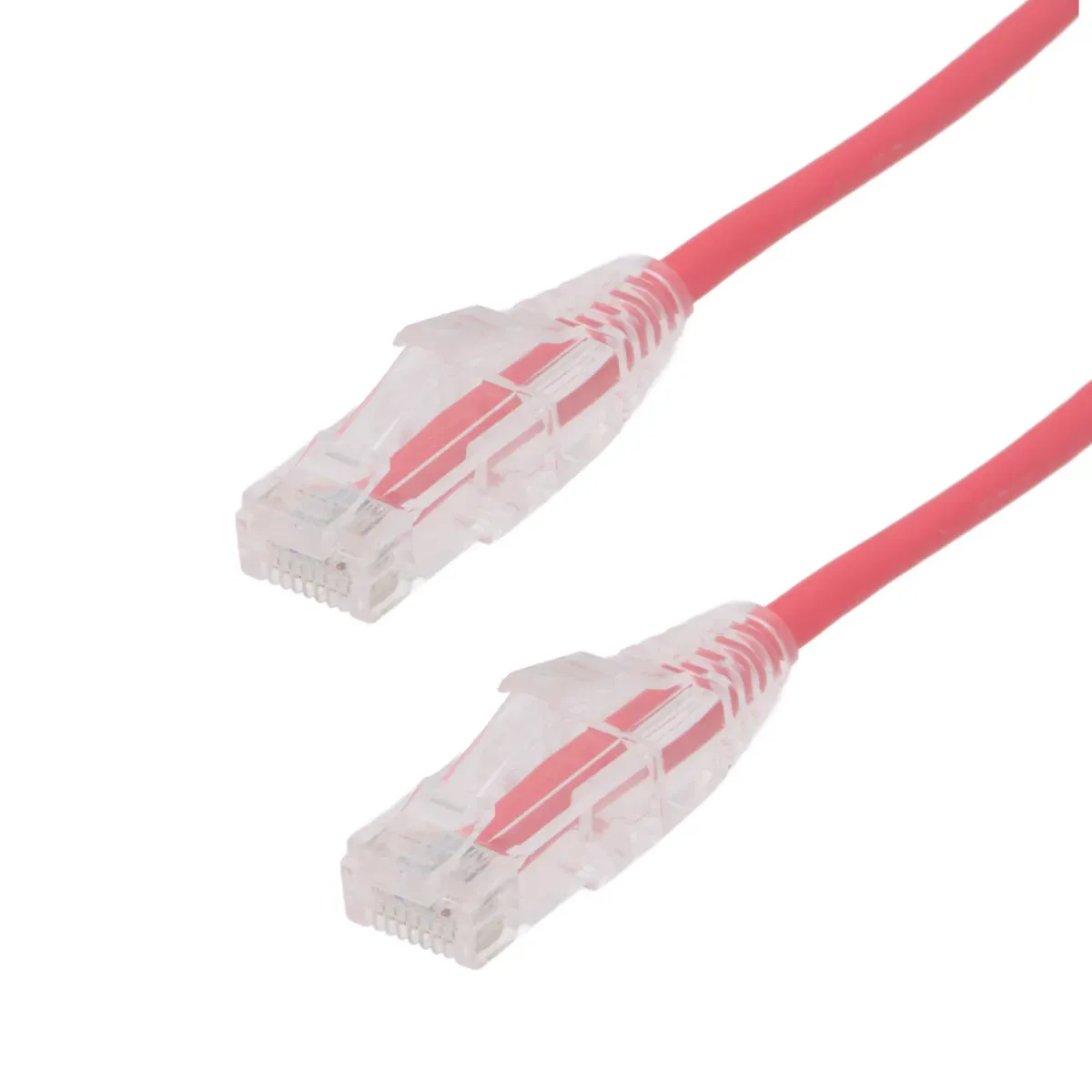 Slim Cat.6A UTP LSZH 100% CU, 28AWG, 5m, Rojo