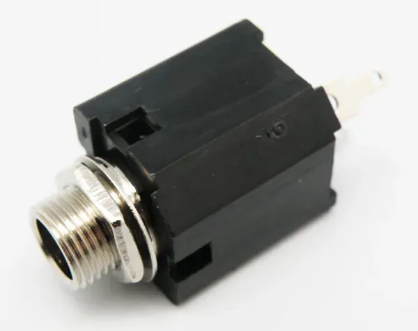 Base para Jack de audio 6.5mm para soldar, Mono