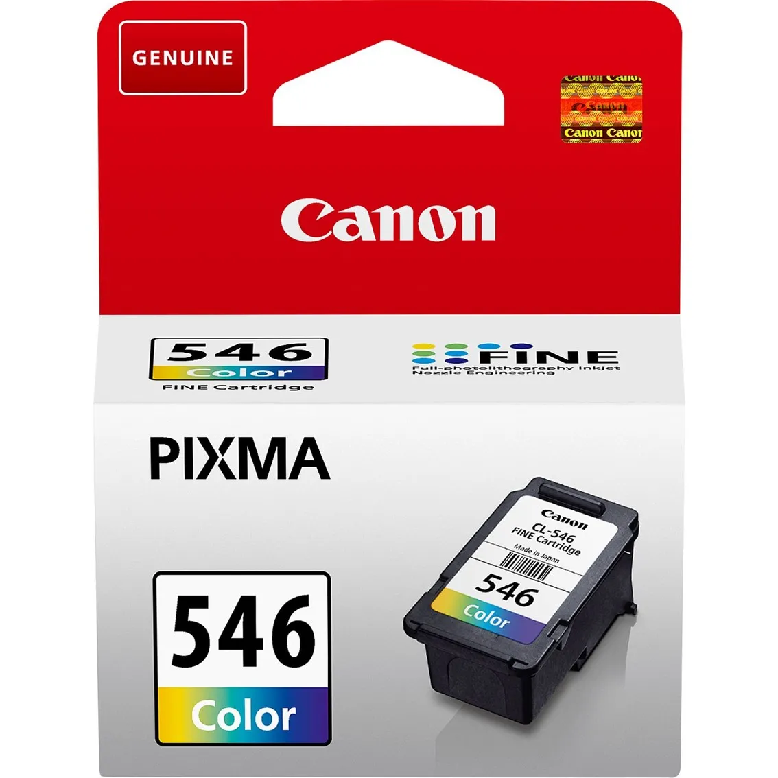 Cartucho tinta canon cl - 546 color  mg2250 - 2255 - 2550
