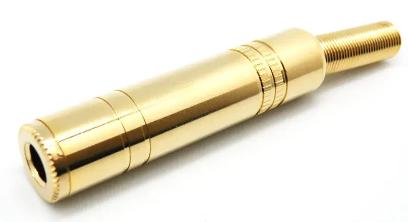 6.4mm HEMBRA AEREA DORADA, ESTEREO