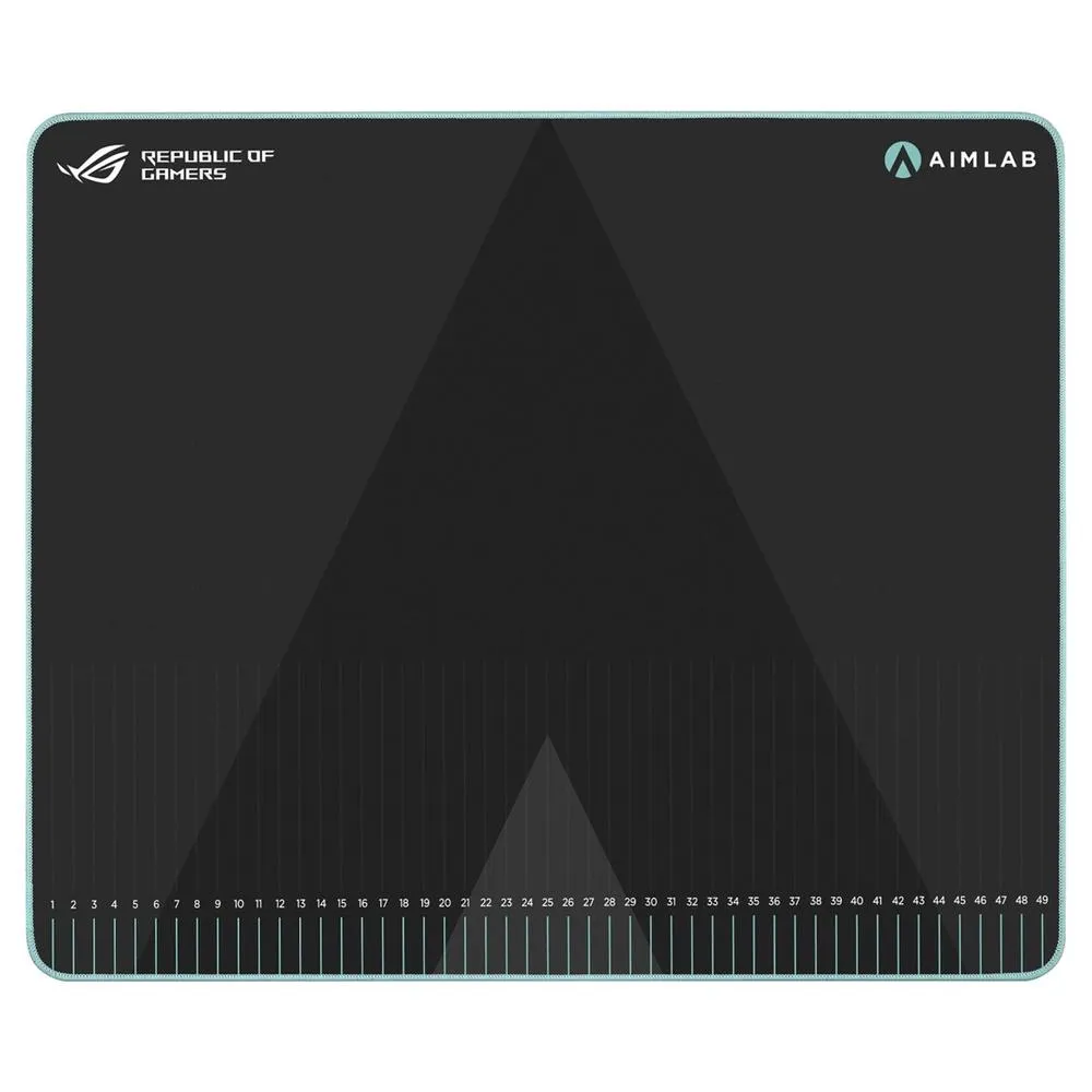 Alfombrilla gaming asus rog hone ace aim lab edition negra
