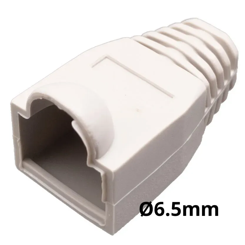 Capuchón protector para conector RJ45 para cable de Ø6.5mm con burbuja, Gris