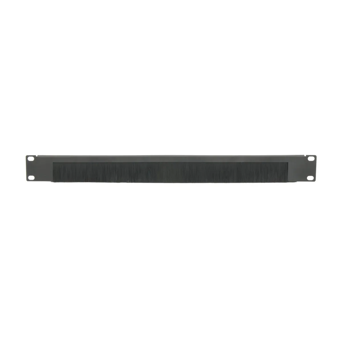 Organizador de Cables (Pasacables) con Cepillo, Sin Barra Inferior [1U 19"]