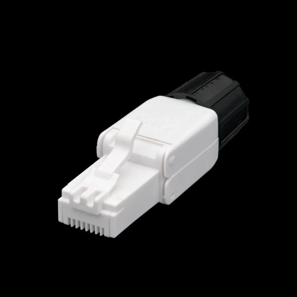 Conector RJ45 Cat.6A de plástico sin herramientas
