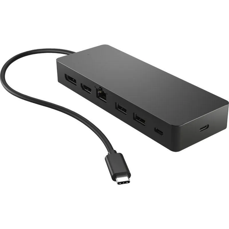 Docking USB Tipo-C HP 50H55UT/ 1xUSB Tipo-C/ 2xUSB/ 1xHDMI 4K/ 1xDisplayPort/ 1xRJ45/ 1xUSB Tipo-C PD