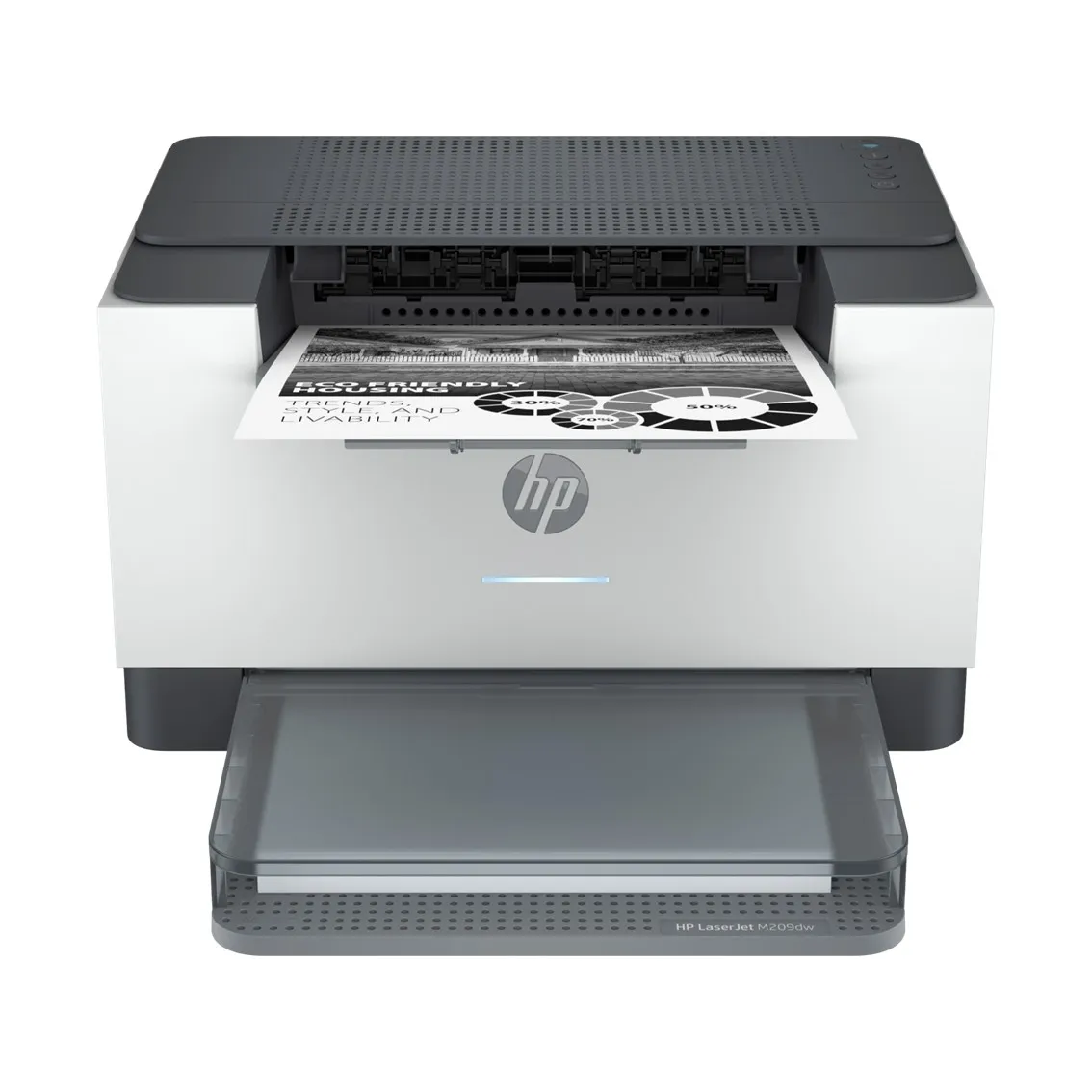 Impresora hp laser monocromo laserjet m209dw a4 -  29ppm -  64mb -  usb -  red -  wifi -  bt -  duplex