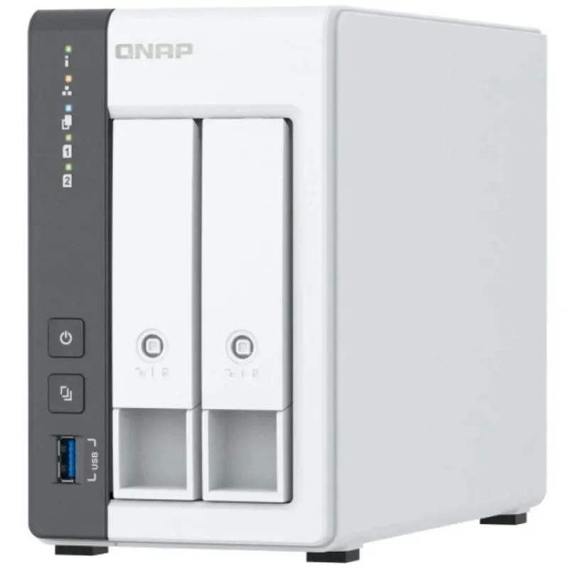NAS QNAP TS-216G/ 2 Bahías 3.5'- 2.5'/ 4GB DDR4/ Formato Torre