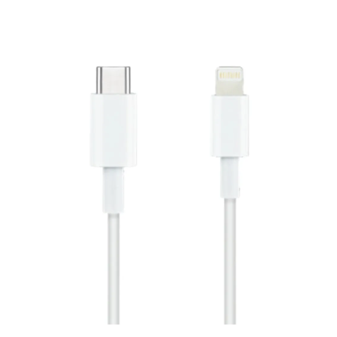 Cable nanocable lightning a usb tipo c iphone ipad ipod blanco 1m