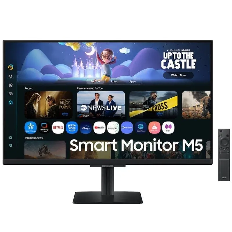 Smart Monitor Samsung M5 S32FM500EU 32'/ Full HD/ Smart TV/ Multimedia/ Negro