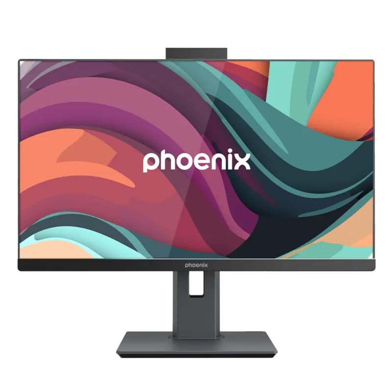Barebone all in one phoenix 24 pulgadas campro4 h610t2 ddr5 con adaptador 120w
