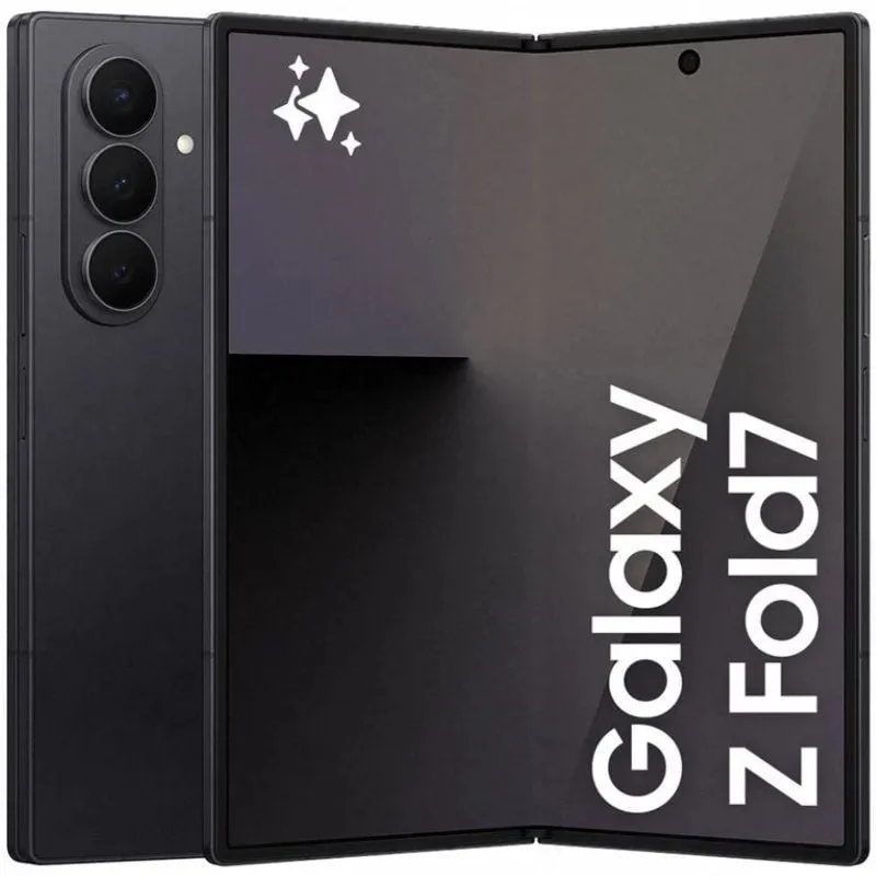 Smartphone Samsung Galaxy Z Fold7 12GB/ 256GB/ 8'/ 5G/ Negro Oscuro