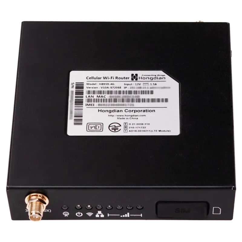 HONGDIAN HG-H8959-L4EU-W - Hongdian Router Industrial 4G LTE Cat 4