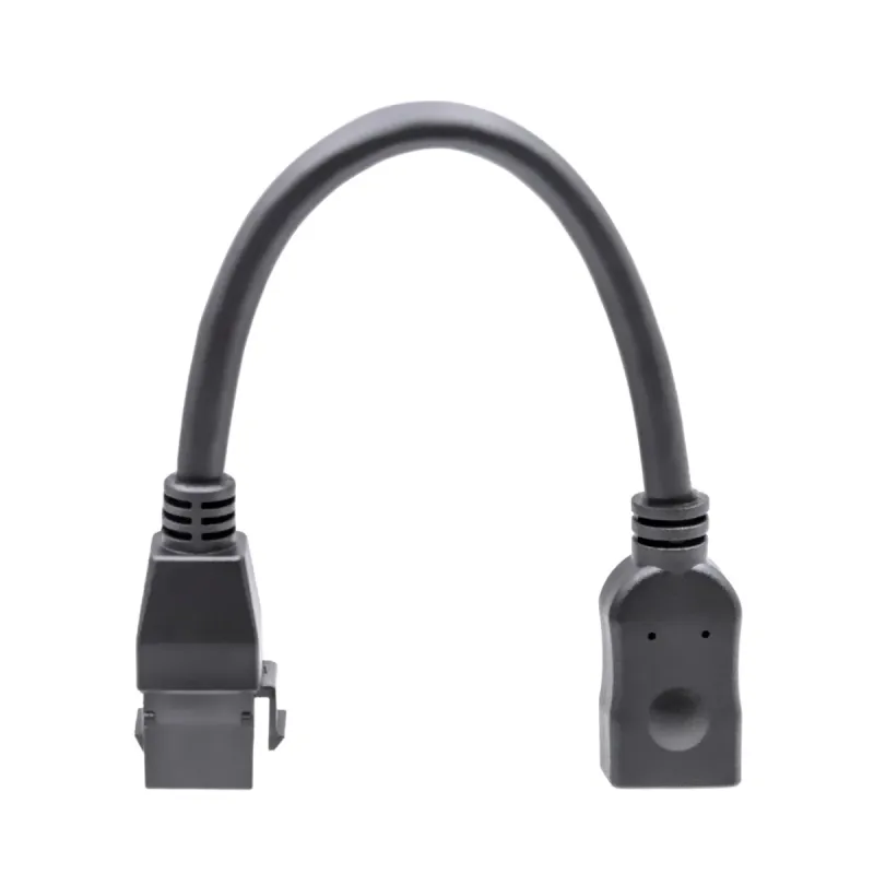 Cable HDMI hembra a hembra Keystone, 15cm.