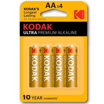 Blister pilas kodak alcalina ultra aa lr6 -  blister 4 pilas