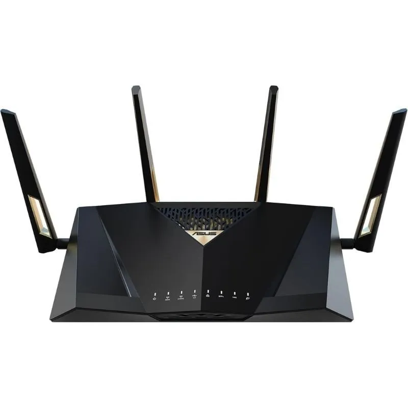 Router Inalámbrico Asus RT-BE88U/ WiFi 7/ 7200Mbps/ 2.4GHz 5GHz/ 4 Antenas/ WiFi 802.11be/ax/ac/n/a/ - n/b/g