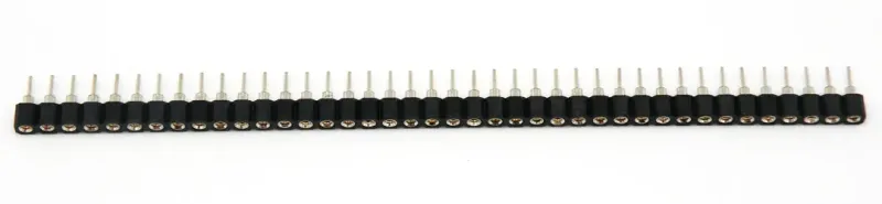 2.54mm TIRA DE 40 PINS HEMBRA, TORNEADA