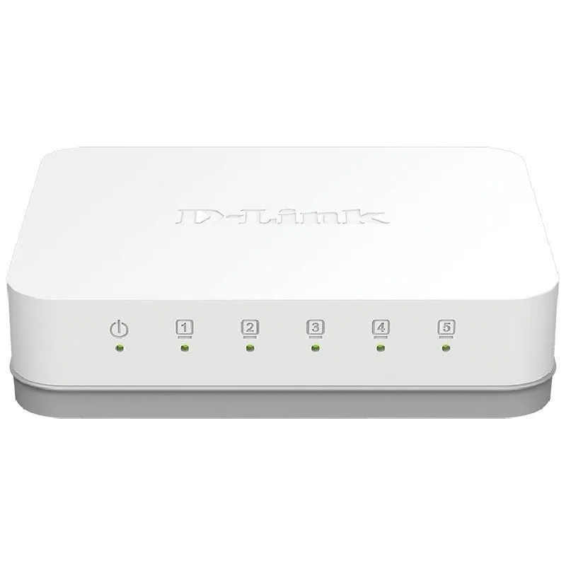 Switch D-Link GO-SW-5G 5 Puertos/ RJ-45 10/100/1000