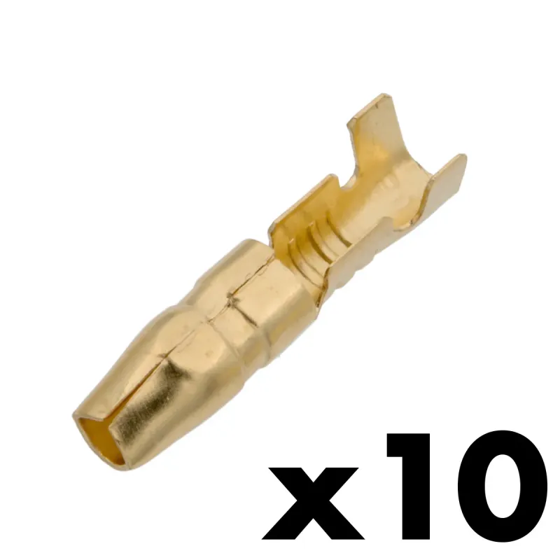 Terminal Bullet Ø3mm 9A [10u. Blister Colgar]