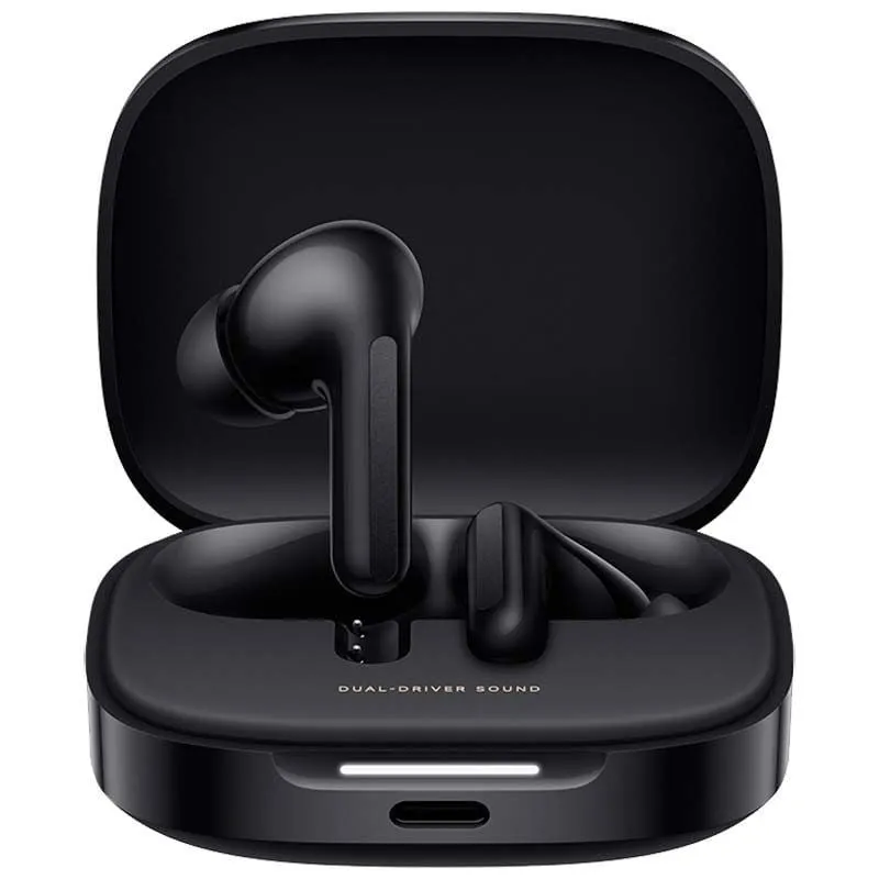 Auriculares Bluetooth Xiaomi Redmi Buds 6 con estuche de carga/ Autonomía 10h/ Negros