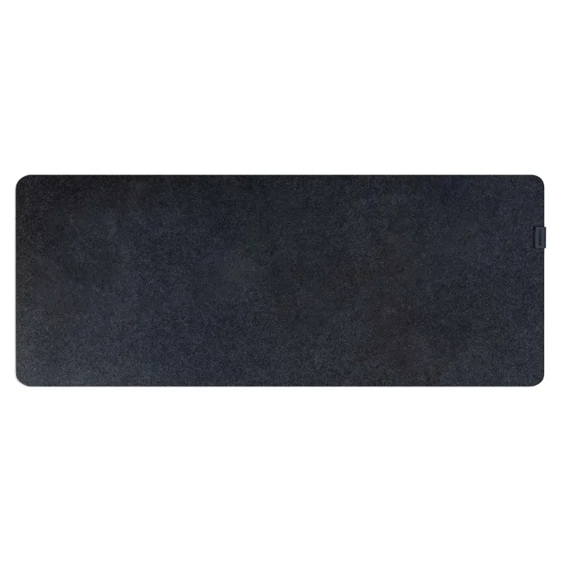 Phoenix sizigia alfombrilla premium de fieltro para escritorio gris oscuro xl
