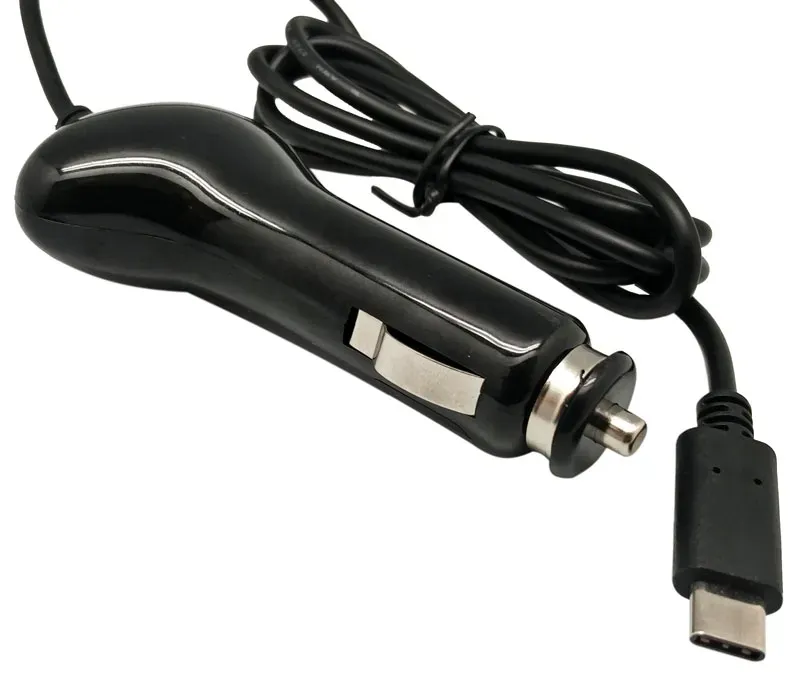 Cargador de coche Euroconnex con cable USB-C, 5 V 2 A