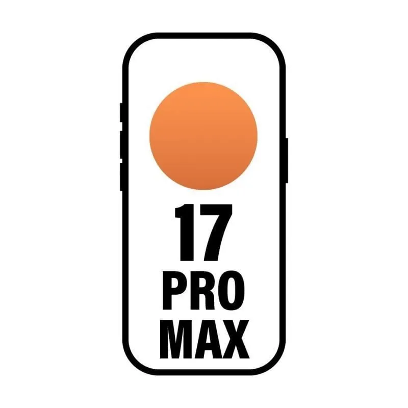 Smartphone Apple iPhone 17 Pro Max 512GB/ 6.9'/ 5G/ Naranja cósmico
