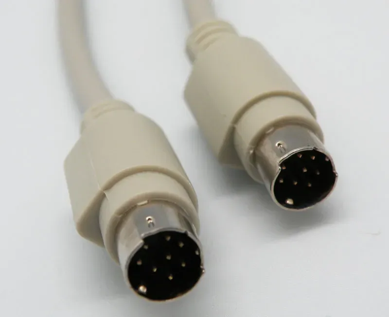 MAC PRINTER MINIDIN 8M - MINIDIN 8M, 8C+1, MOLDEADO, 1.8m