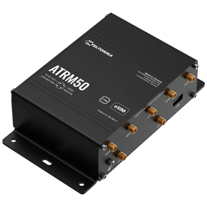 TELTONIKA TK-ATRM50 - Teltonika Router Industrial 5G M12