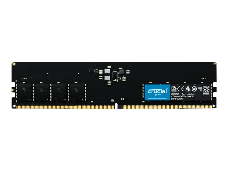 Memoria ram ddr5 16gb crucial - udimm - 5600 tray
