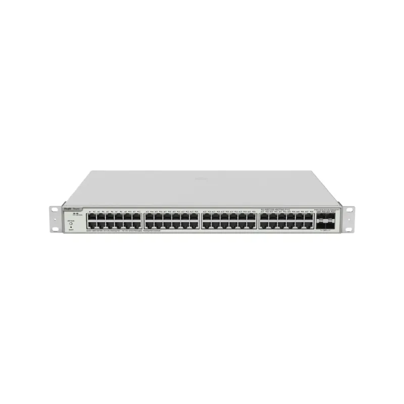 Reyee Switch PoE Cloud Gestionable L2 - 48 puertos PoE+ + 4 SFP+ - Máximo 370W