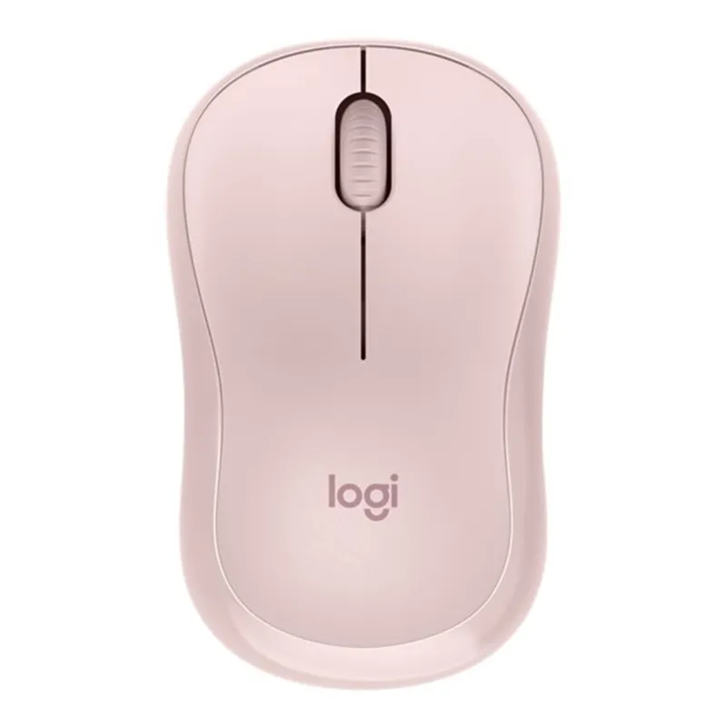 Mouse raton logitech m240 optico bluetooth silent rosado