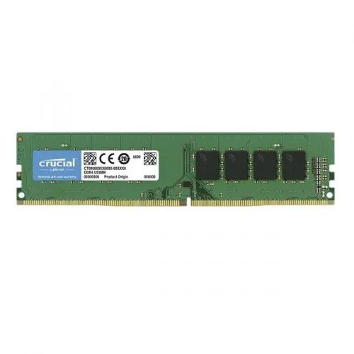 Memoria ram ddr4 8gb crucial - udimm - 3200 mhz - pc4 25600 cl22