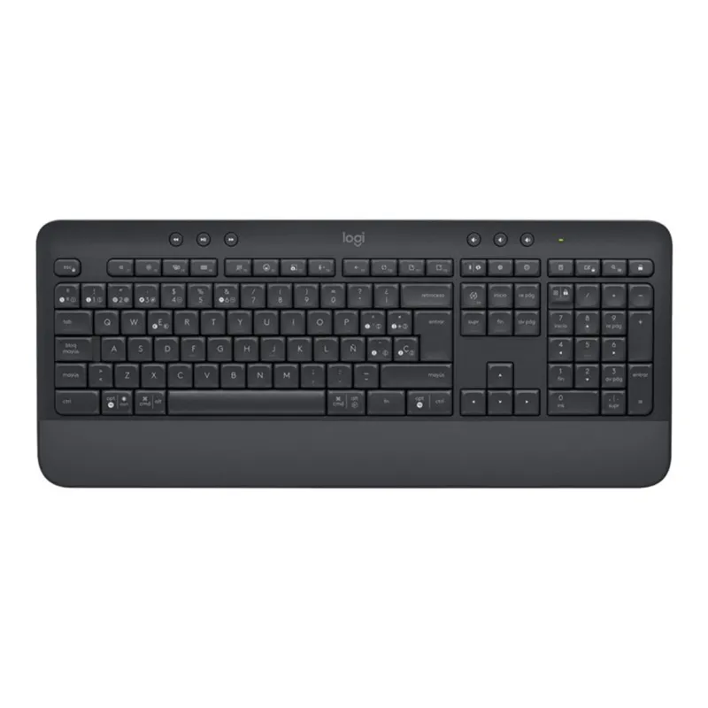 Teclado logitech signature k650 wireless inalambrico grafito
