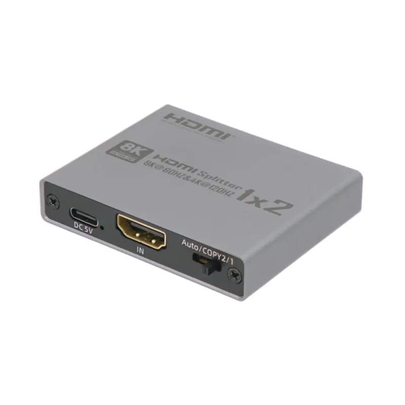 Splitter 1x2 8K@60Hz HDCP2.3