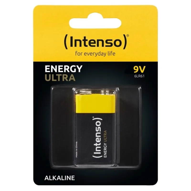 Pila alcalina intenso ultra 9v 6lr61 e - block