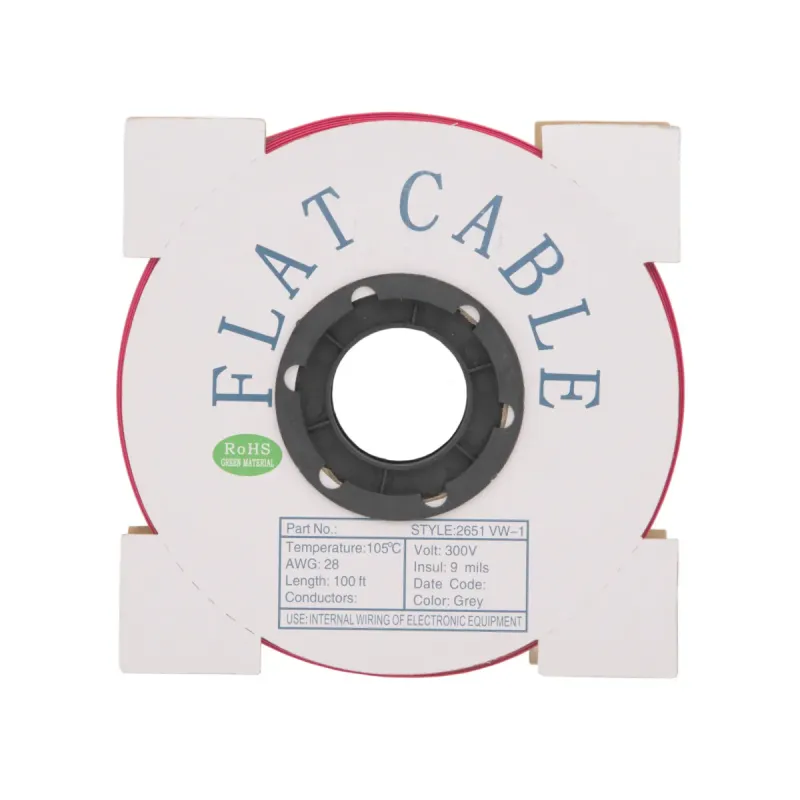 Rollo de cable plano de 40 vias [30.5m 100ft]