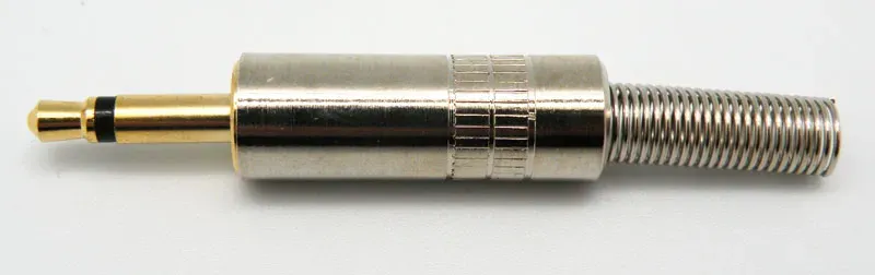 3.5mm MONO MACHO, CONTACTO DORADO