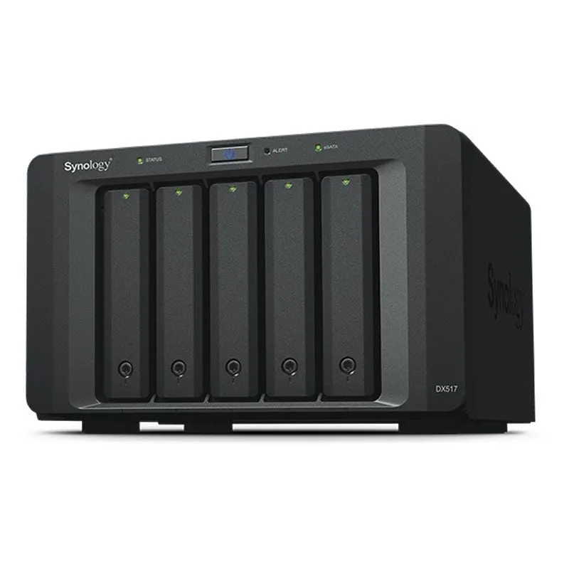 Unidad de Expansion Synology UNIT DX517/ 5 Bahías 3.5'- 2.5'/ Formato Torre