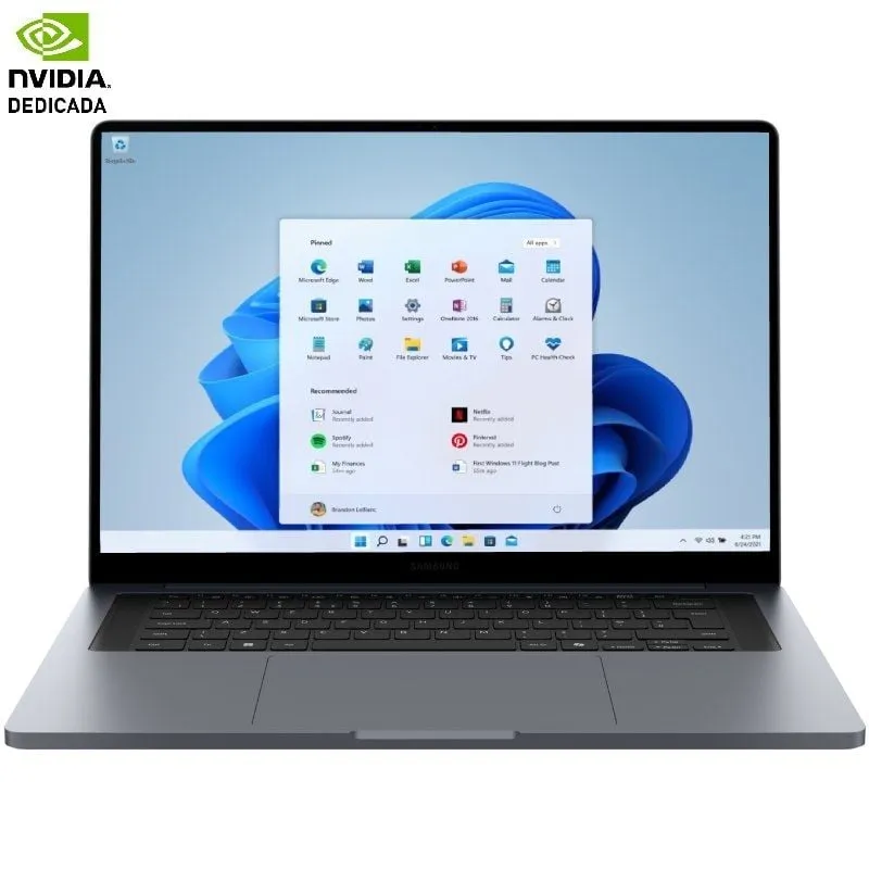 Portátil Gaming Samsung Galaxy Book6 Ultra Intel Core Ultra 7-356H/ 32GB/ 1TB SSD/ GeForce RTX 5060/ 16' Táctil/ Win11 Pro
